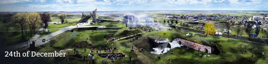 24th of December | Remembering the successful Jewish mass escape from Fort IX in Kaunas/Lithuania during World War II on the first Christmas Day, 1943 | A project by Burkhard Philipp von Harder