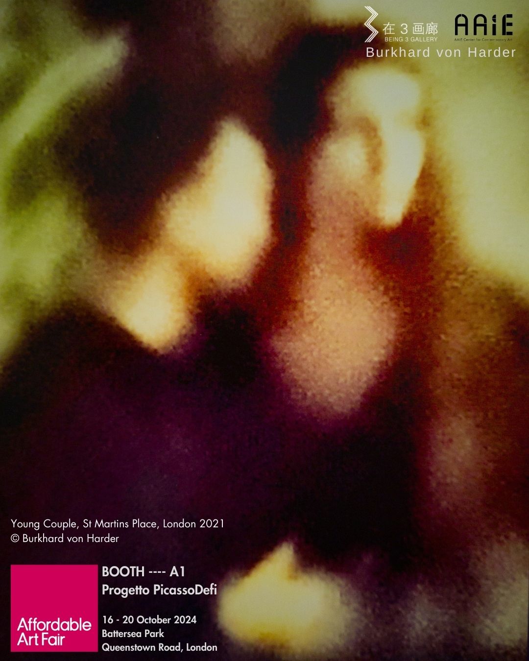 Burkhard Philipp von Harder | AAIE exhibition / London - BOOTH A01 - Project PicassoDefi